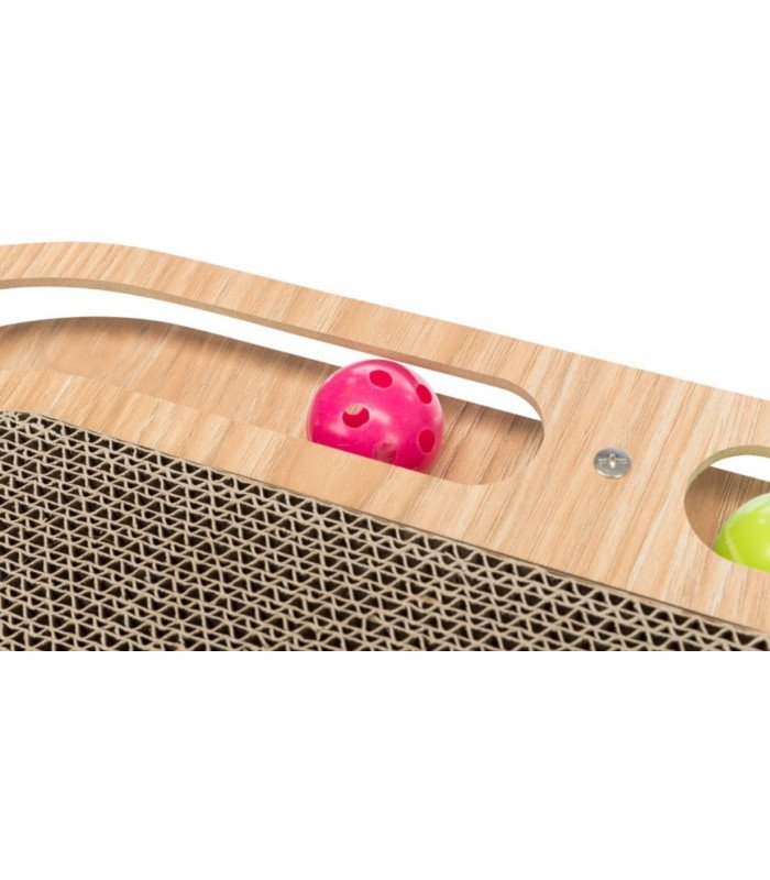 Tabla Cartón Rascadora madera - 1