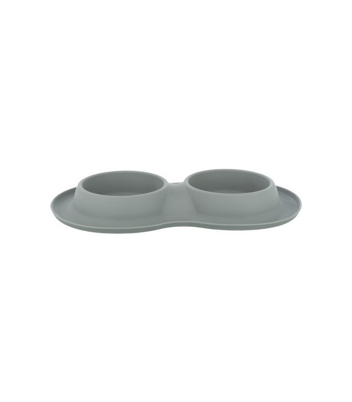 Set Comederos, silicona/acero inoxidable - 2