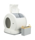 Arenero autolimpiable para gatos blanco - 1