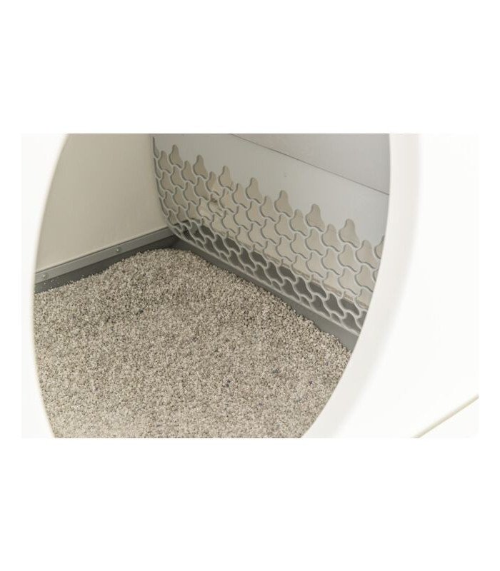 Arenero autolimpiable para gatos blanco - 3