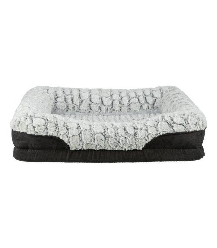 Cama Vital Lino blanco/negro - 1