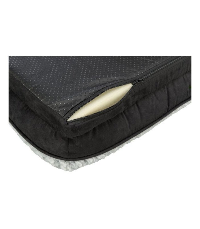 Cama Vital Lino blanco/negro - 2