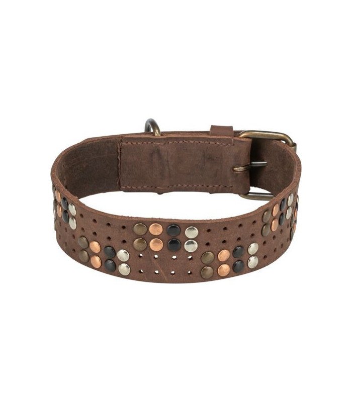 Rustic Collar con remaches - 1
