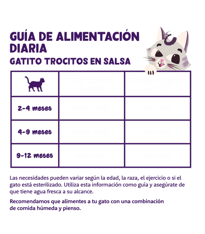 Gatito Pato y pollo - Trocitos en salsa - 4