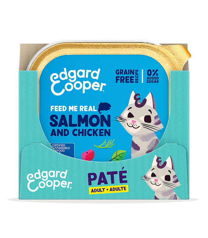 Adulto Salmón y pollo - Paté - 1