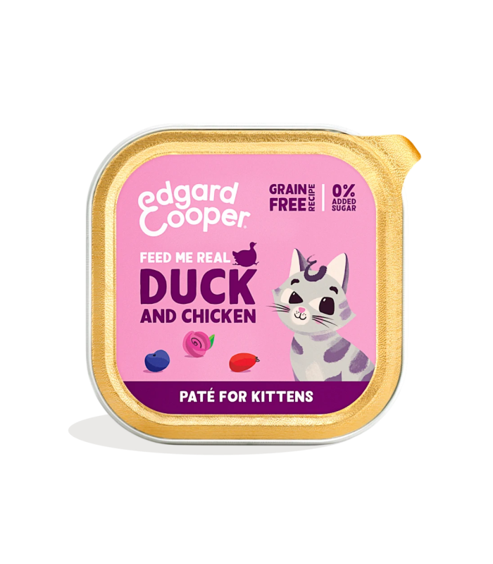 Gatito Pato y pollo - Paté - 1