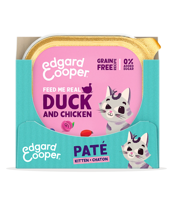 Gatito Pato y pollo - Paté - 3