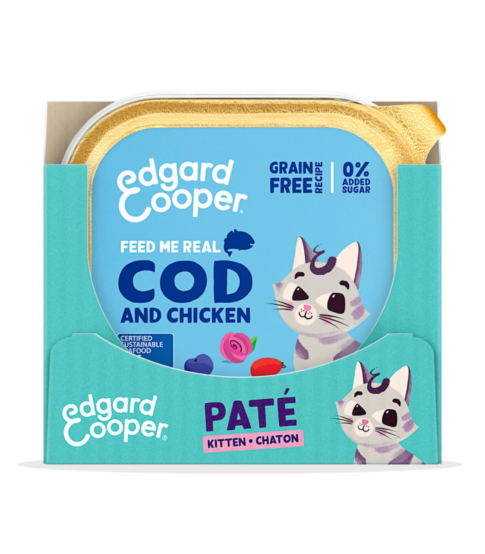 Gatito Bacalao y pollo - Paté - 1