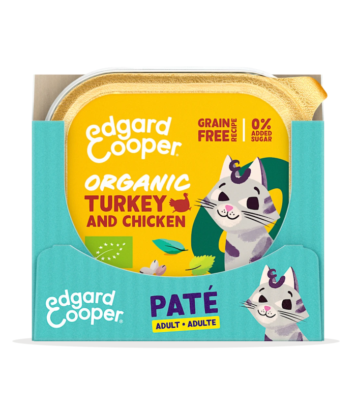 Adulto Pavo y pollo ecológico - Paté - 1