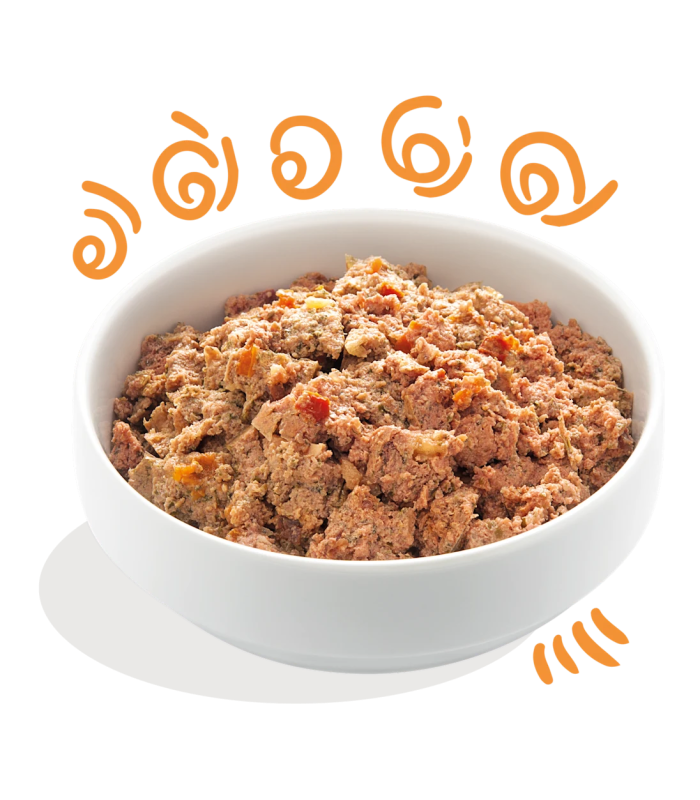 Adulto Pollo y pavo manzana 150g - 3