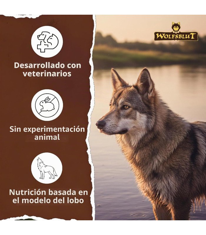 12,5 kg Wolfsblut Active Wide Plain - 2