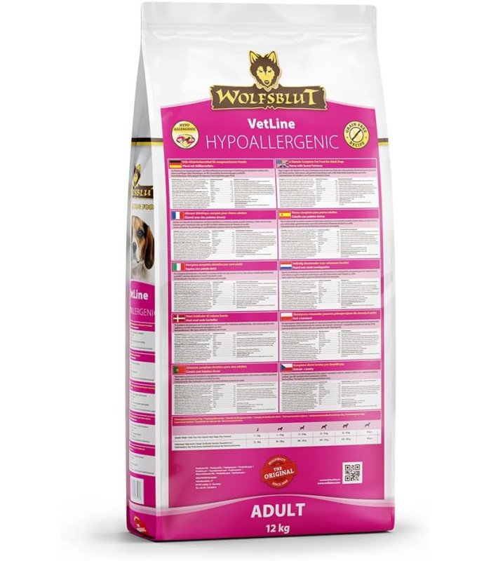 12 kg Wolfsblut VetLine Hypoallergenic Caballo - 1
