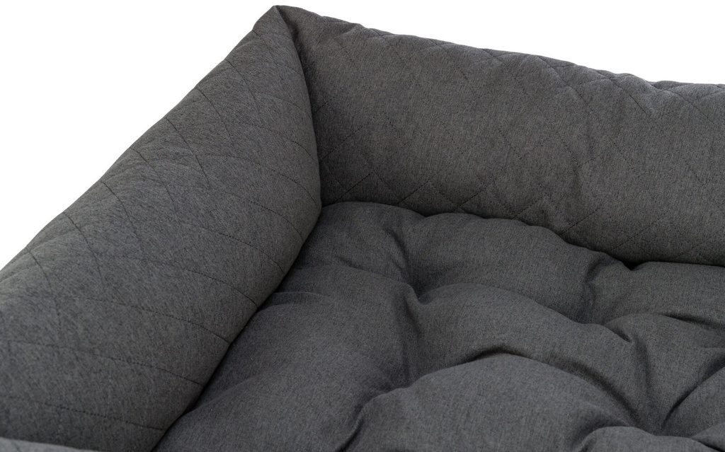 Cama Caliente gris oscuro detalle 1