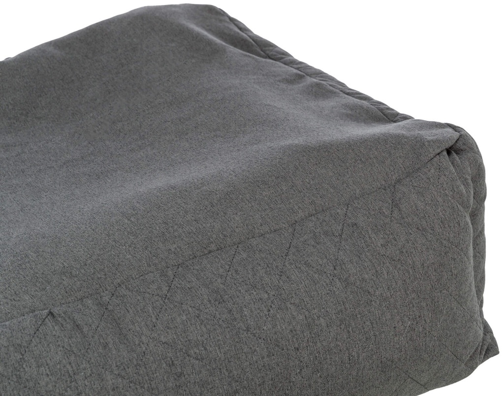 Cama Caliente gris oscuro detalle 3