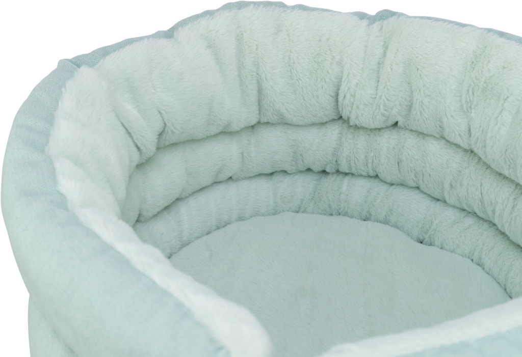 Cama Liano Soft salvia detalle