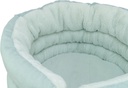 Cama Liano Soft salvia detalle