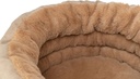 Cama Liano Soft arena/marrón detalle