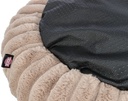 Cama Lonni marrón claro detalle