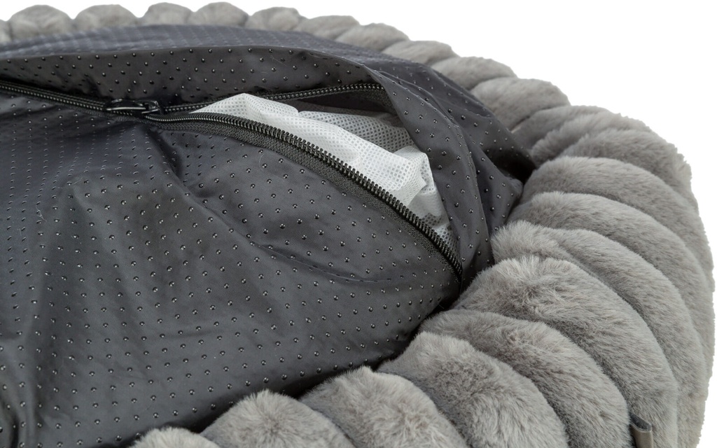 Cama Lonni antracita detalle