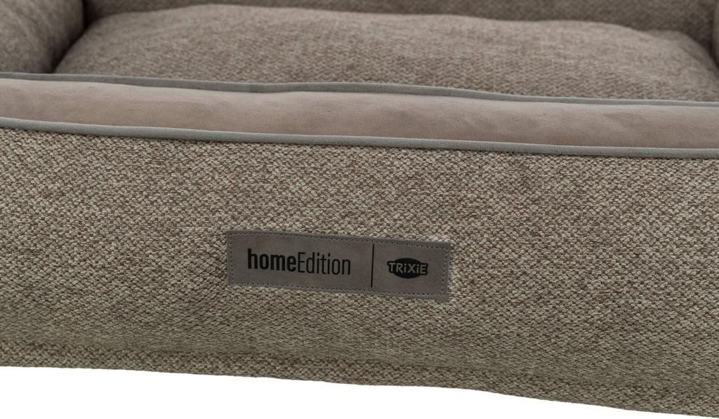 Cama Liano taupe detalle