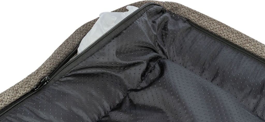 Cama Liano taupe detalle 2