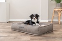 Cama Liano taupe con perro