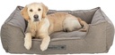 Cama Vital Liano taupe con perro