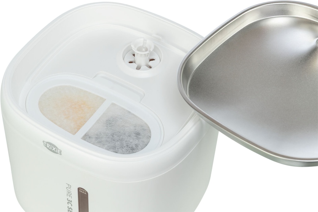 Fuente Aqua Pure blanco detalle 5