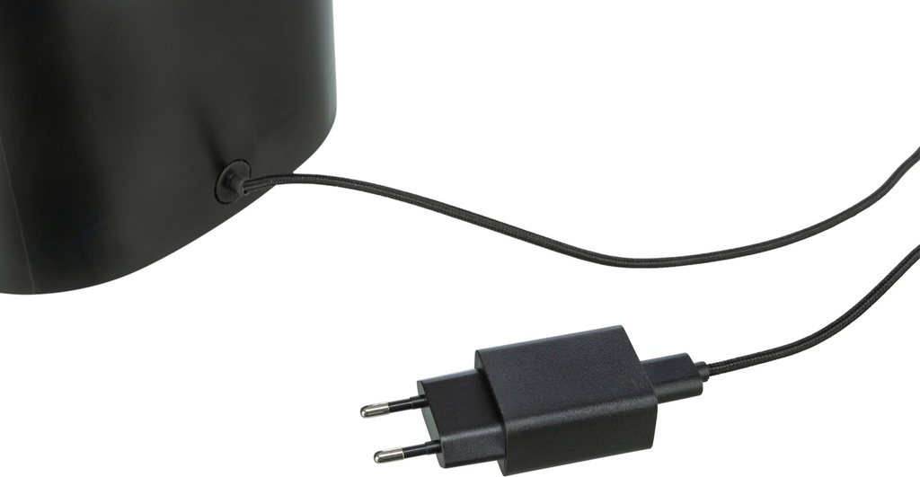Fuente Aqua Pure negro detalle 3
