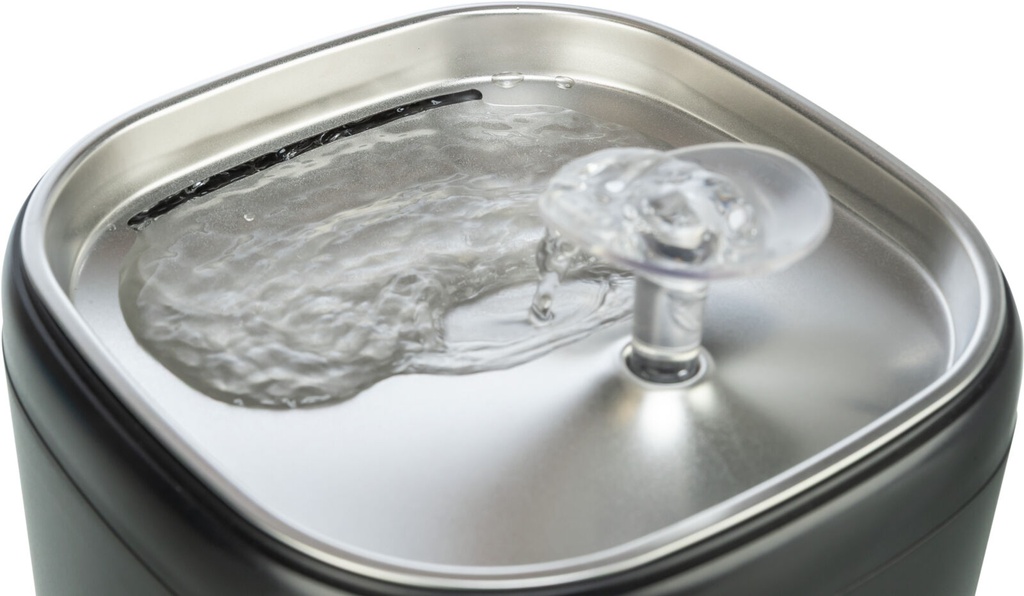 Fuente Aqua Pure negro detalle 5