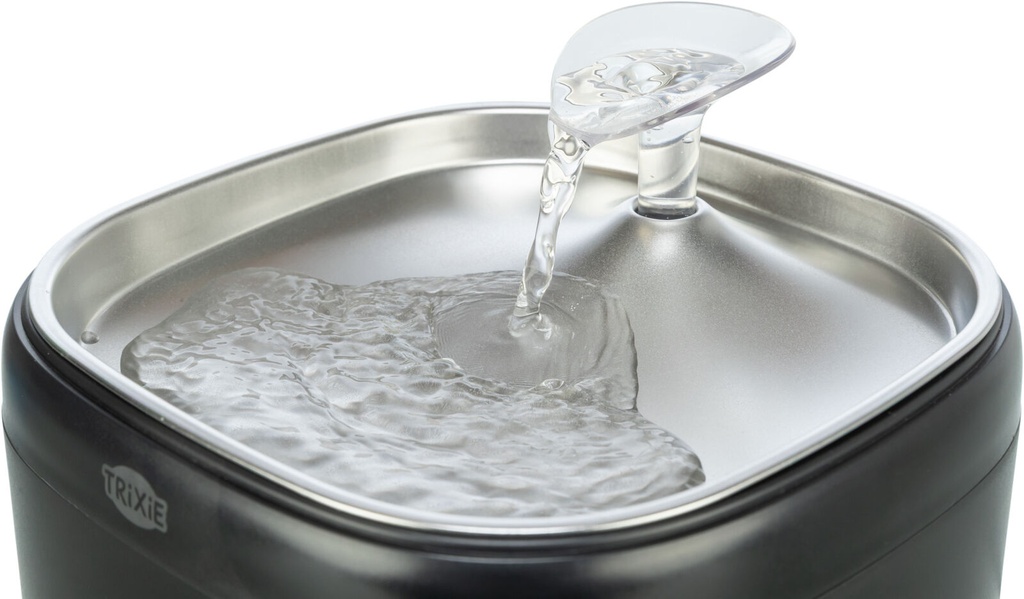 Fuente Aqua Pure negro detalle 6