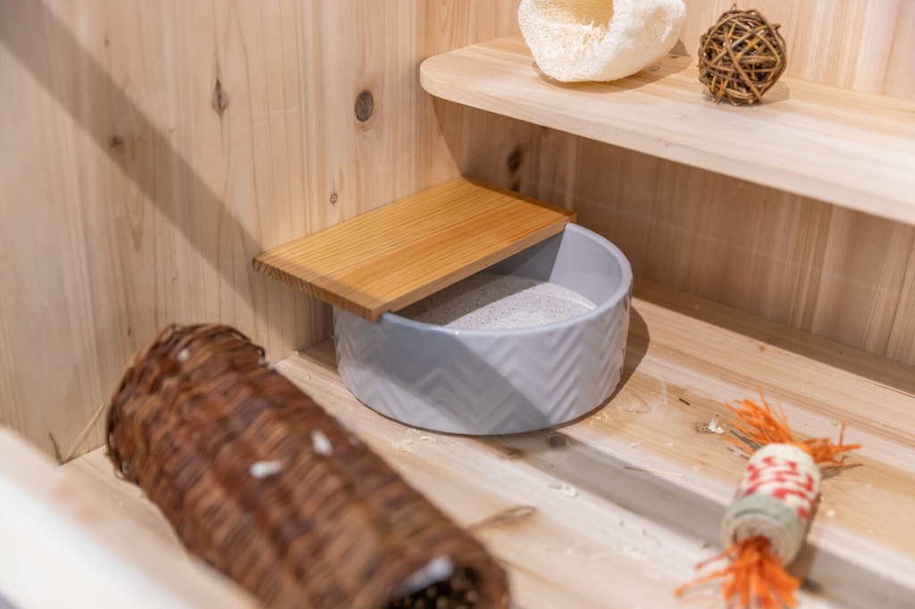 Bañera de Arena Cerámica con Plataforma 4