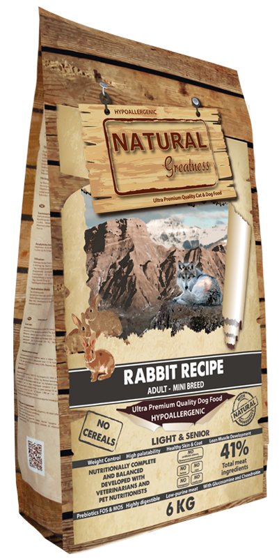 Natural Greatness Receta de Conejo Mini 2