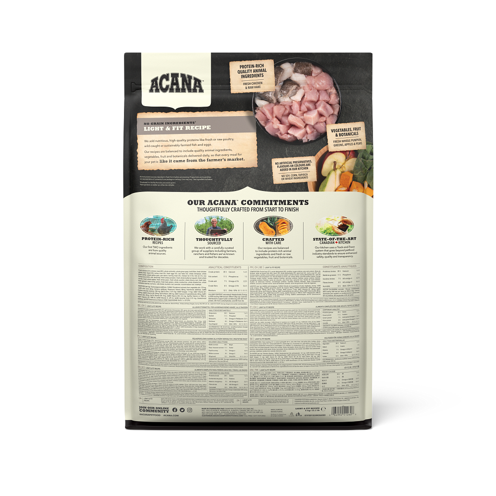 Acana Light & Fit – Pollo 2