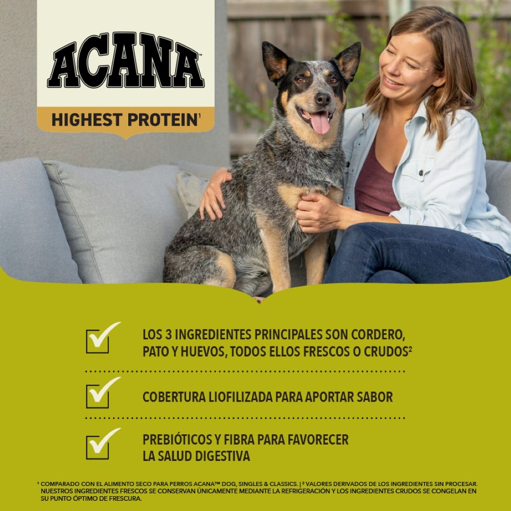 Acana Grasslands – Cordero y pato 4
