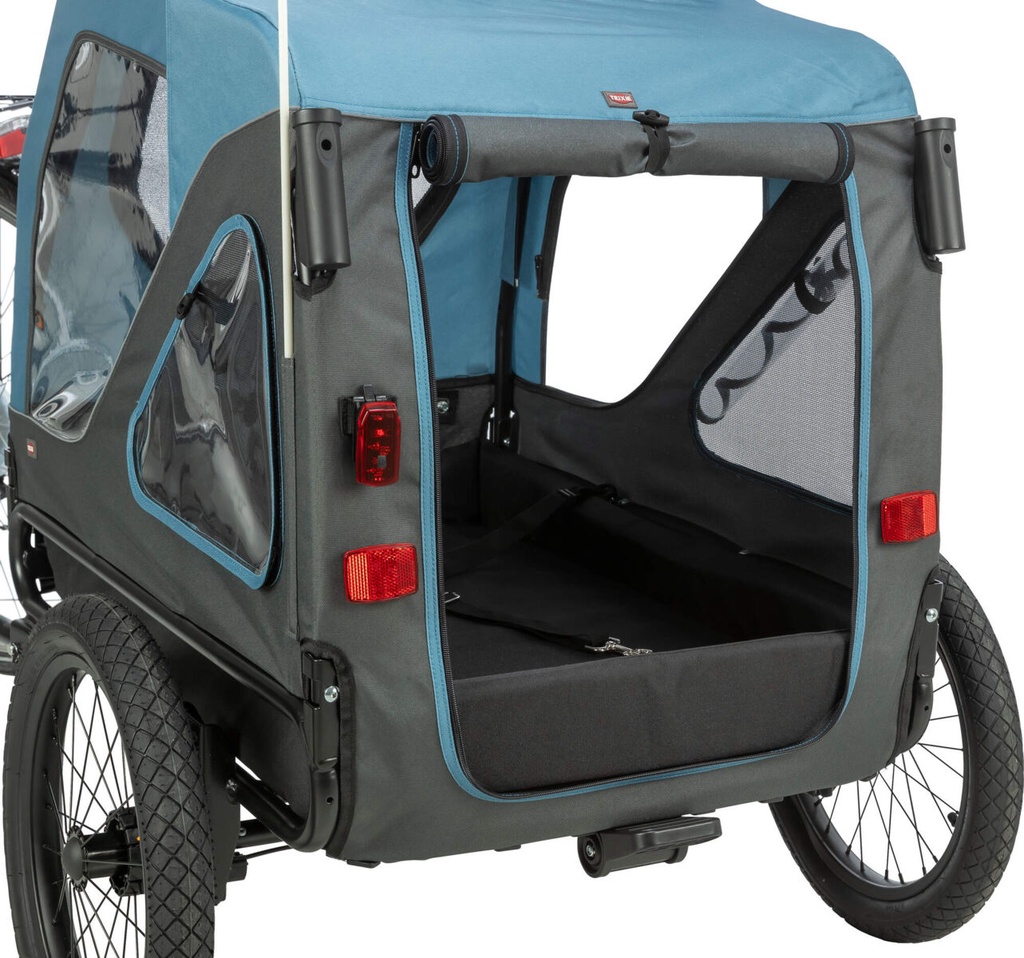 Remolque para Bicicleta S, azul/gris 13