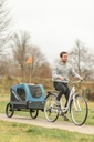 Remolque para Bicicleta S, azul/gris 15