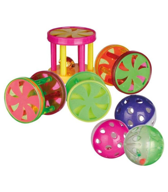 [4099] 60 Pelotas y Rulos