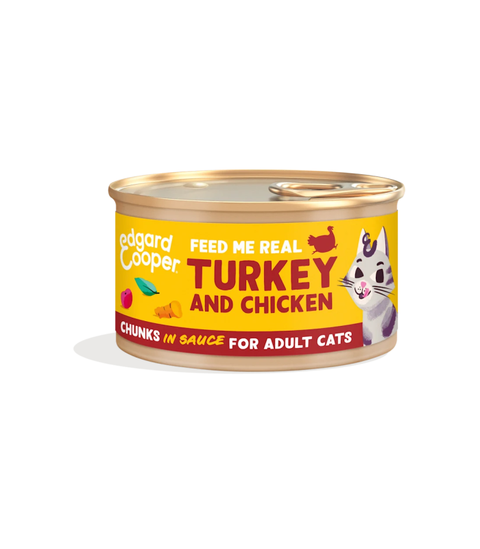 [EC0643] Adulto Pavo y pollo - Trocitos en salsa