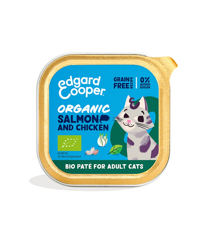 [EC2265] Adulto Salmón y pollo ecológico - Paté