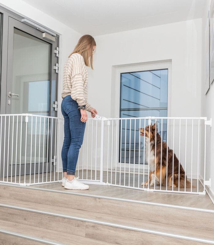 [39464] Barrera para Perros con Puerta