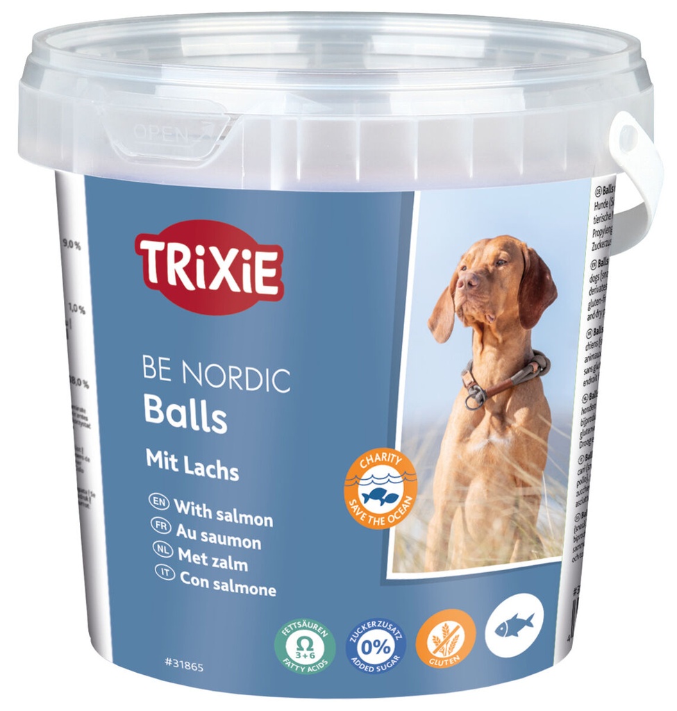 Balls con salmón