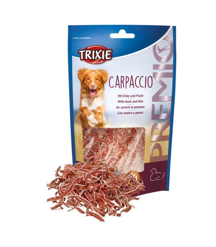 [31804] Carpaccio con pato y pescado