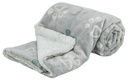 Manta Jimmy Soft gris claro