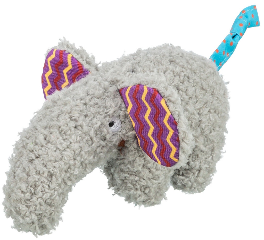 [45464] Elefante con catnip, 15 cm