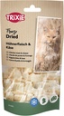 Freeze Dried carne de pollo & queso