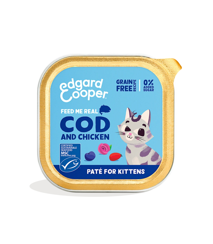 Gatito Bacalao y pollo - Paté
