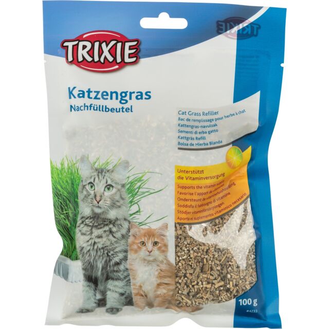 [4233] Hierba Blanda para Gatos