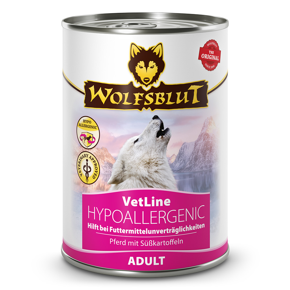 [WB789603] Lata 395 g Wolfsblut VetLine Hypoallergenic – Caballo