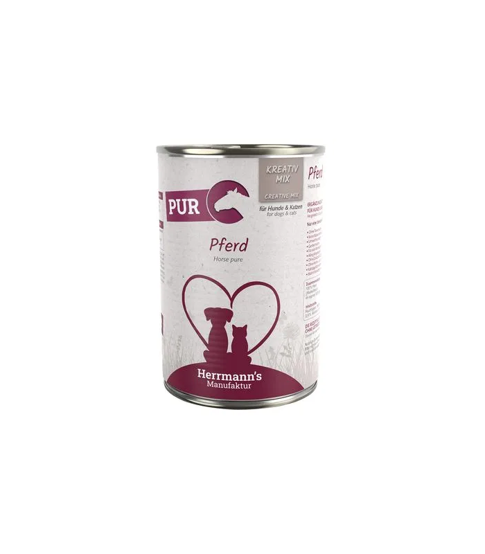[HM007262] Lata 400g Herrmann's Manufaktur Caballo Puro